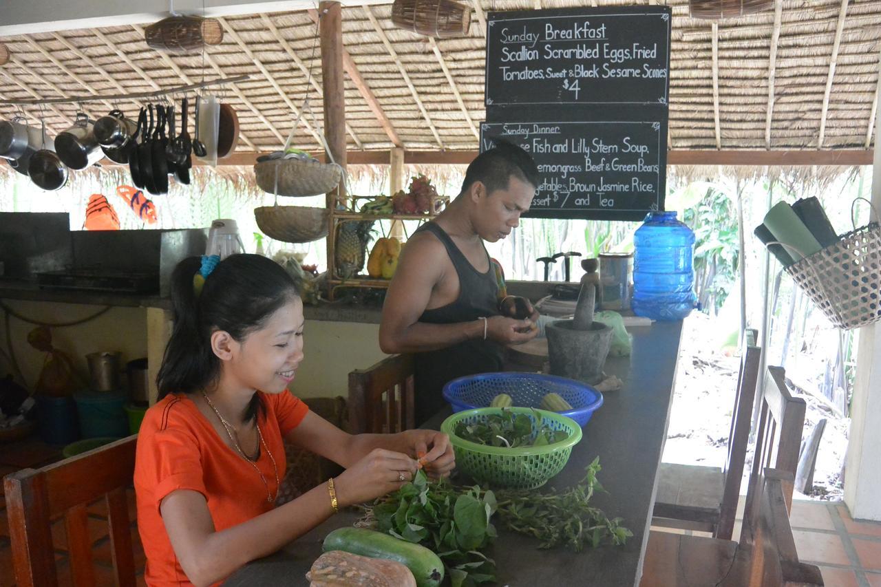 Eden Eco Village Kampot Exterior foto